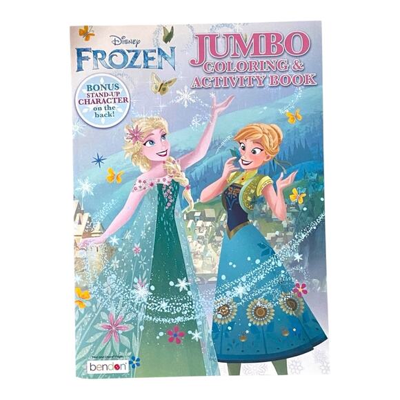 Frozen Gift Basket | Art Set, Coloring Book, Kite, Crafts, Pour Paint Fun - Picture 8 of 8